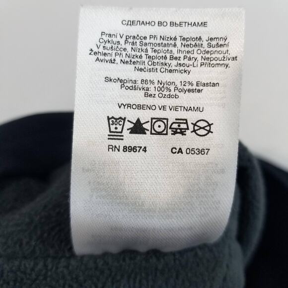 Mountain Hardwear Pants Womens 12 Short Black Fleece Lined Softshell Hiking - Picture 7 of 11